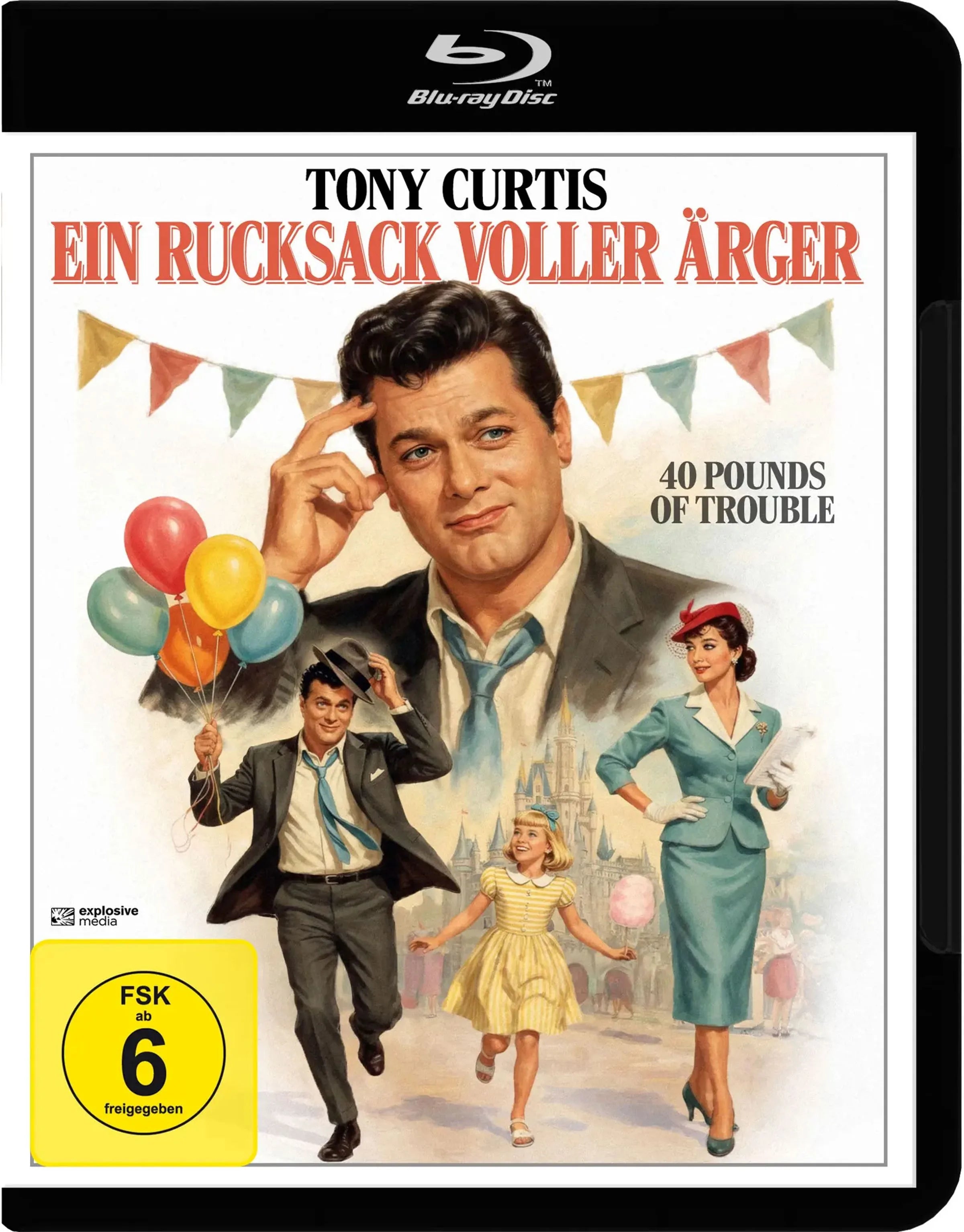 Blu-ray-Cover: Ein Rucksack voller Ärger. Regie: Norman Jewison