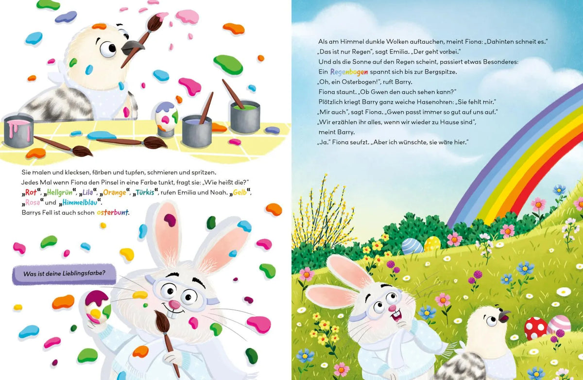 Detailansicht: Ein schneebuntes Osterfest (Hardcover)