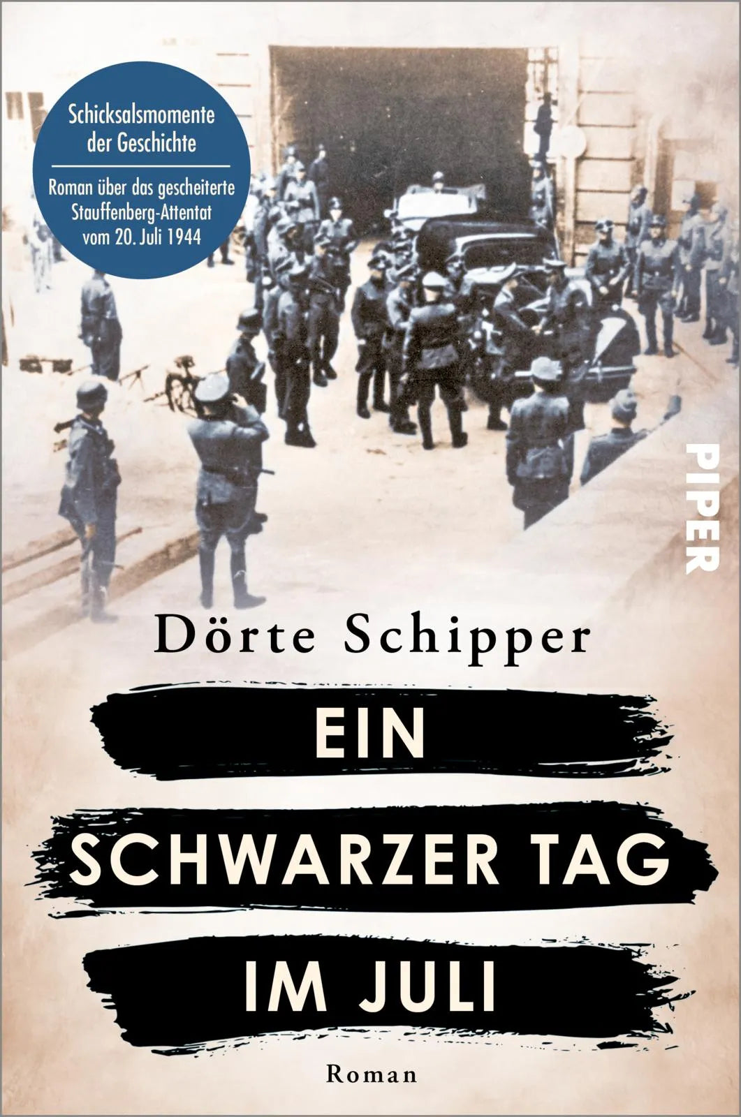 Buchcover von 'Ein schwarzer Tag im Juli' - Paperback von Dörte Schipper