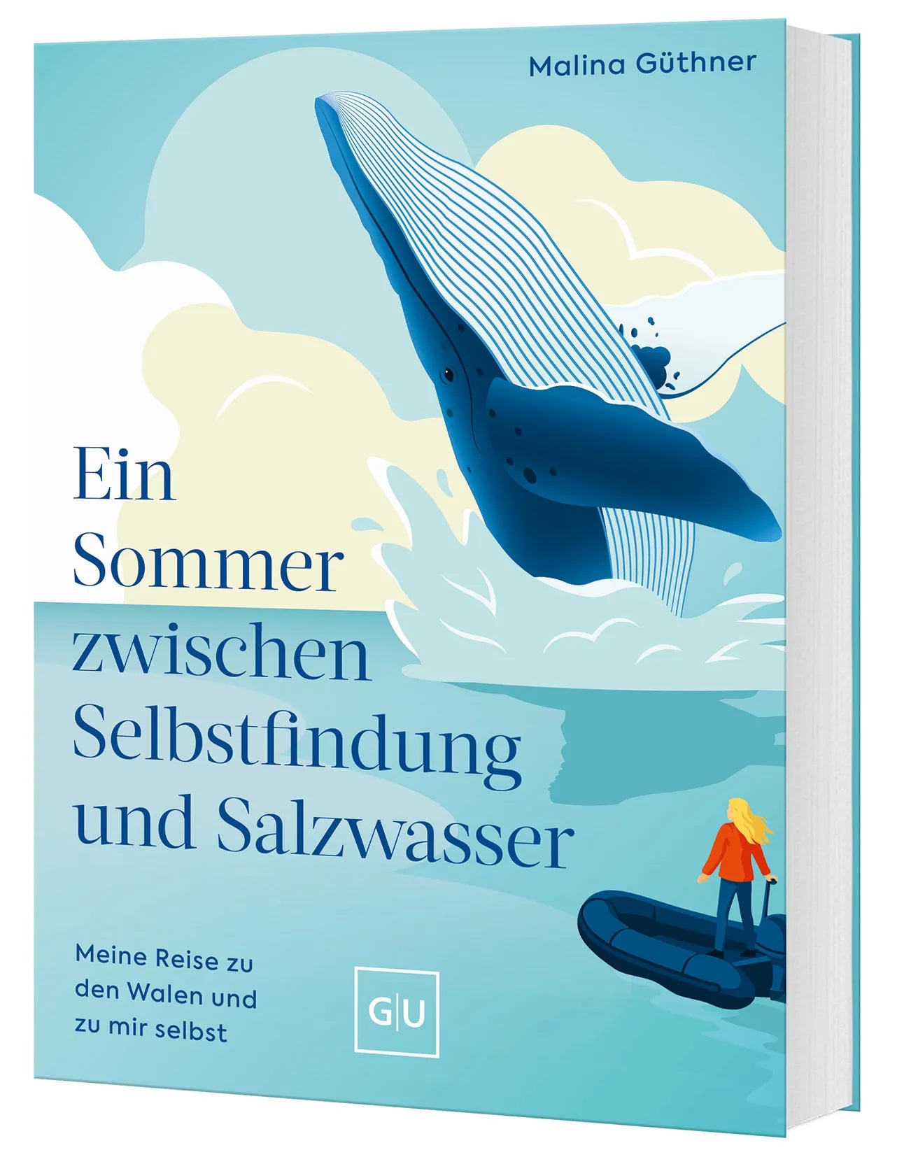 Buchcover von 'Ein Sommer zwischen Selbstfindung und Salzwasser' - Taschenbuch von Malina Güthner