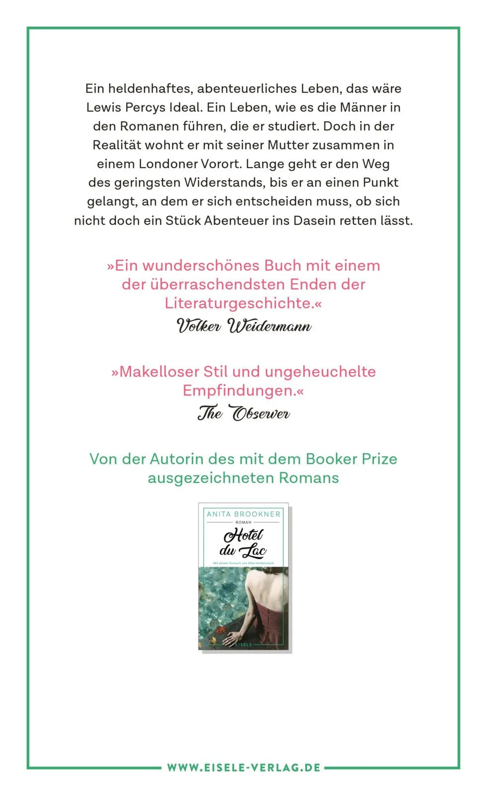 Rückseite: Ein tugendhafter Mann (Hardcover)