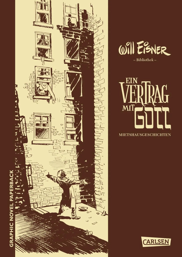 Buchcover von 'Ein Vertrag mit Gott' - Taschenbuch von Will Eisner
