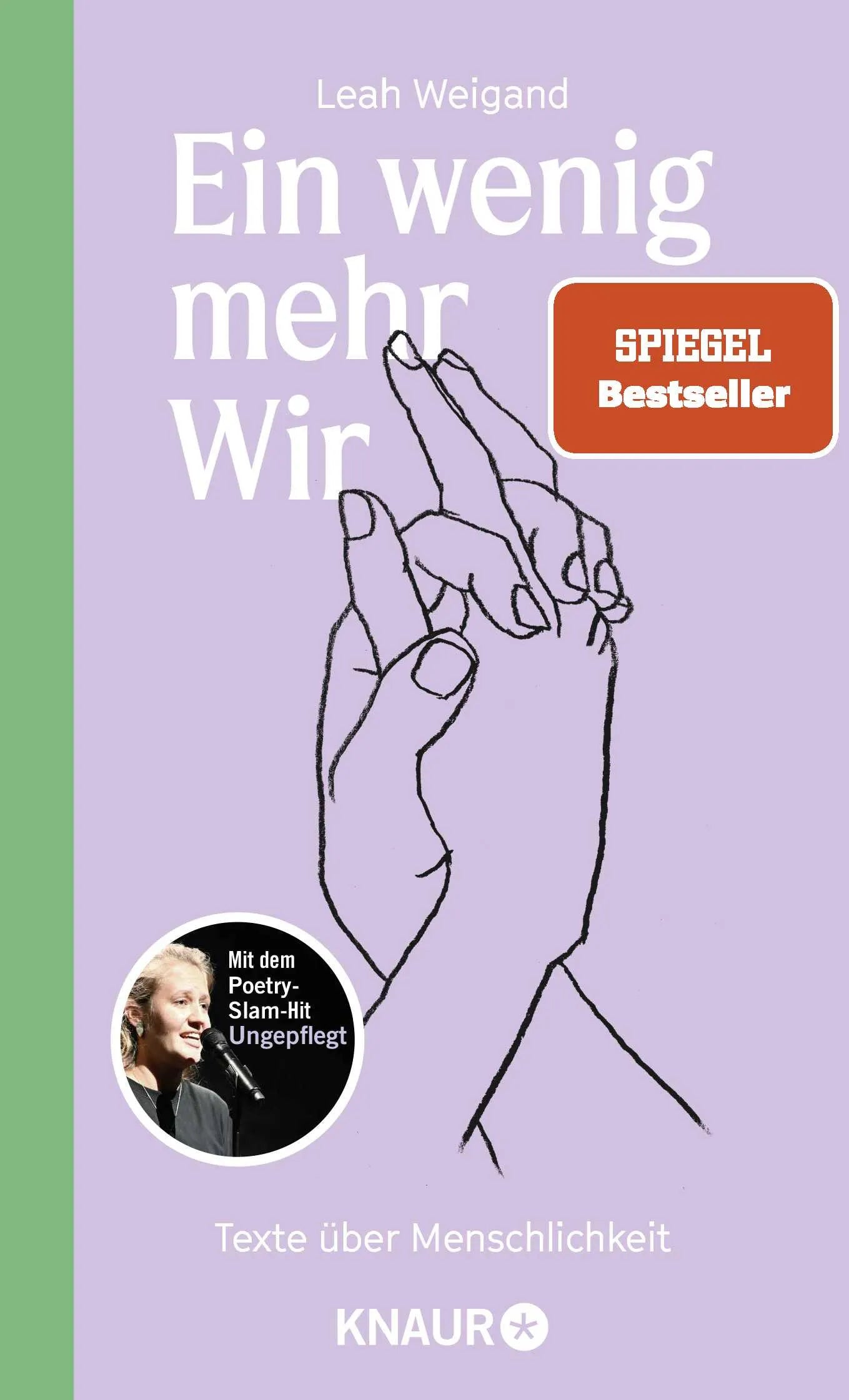 Buchcover von 'Ein wenig mehr Wir' - Gebundene Ausgabe von Leah Weigand