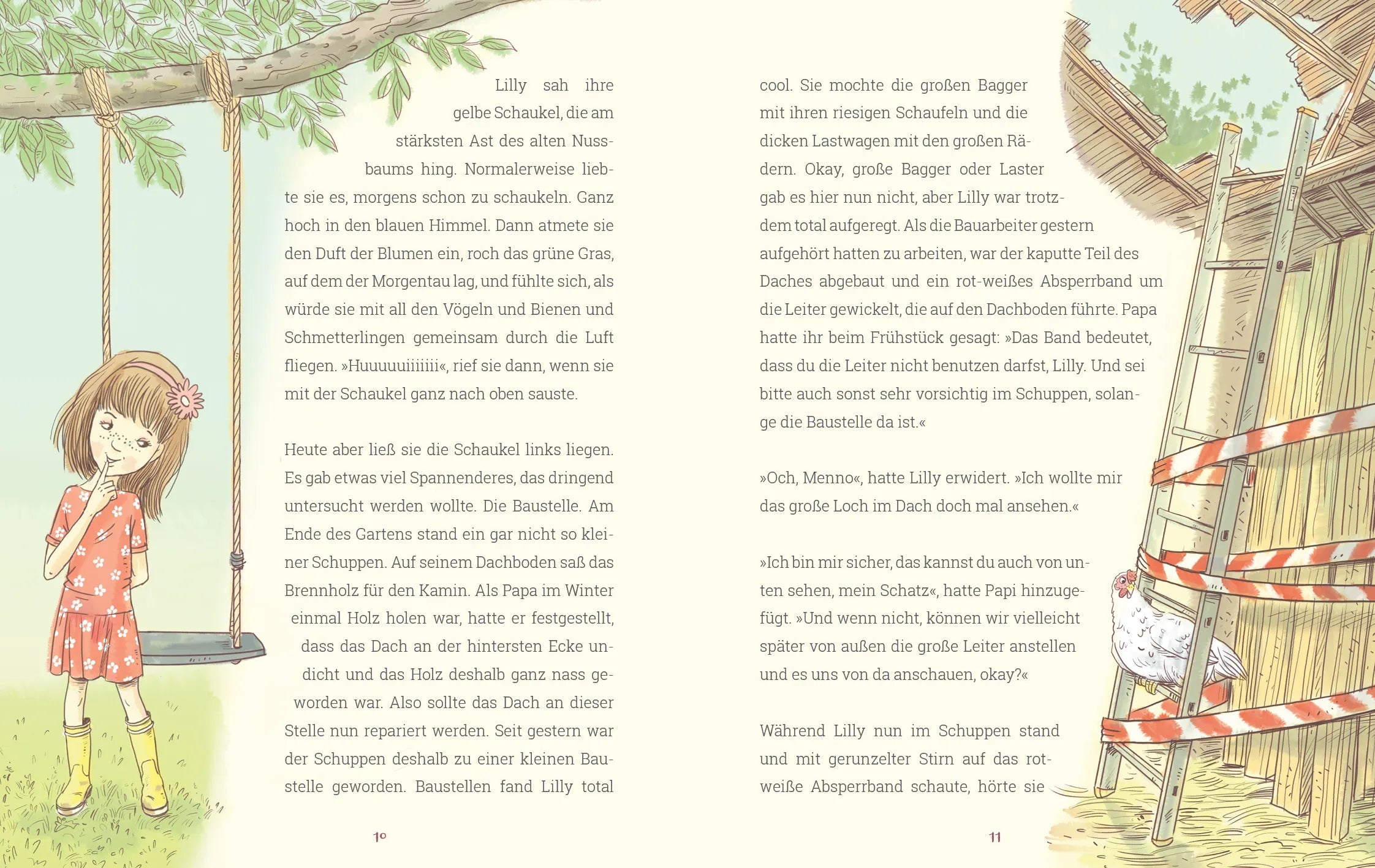 Innenansicht von 'Ein Zuhause für Ludwig' - Gebundene Ausgabe