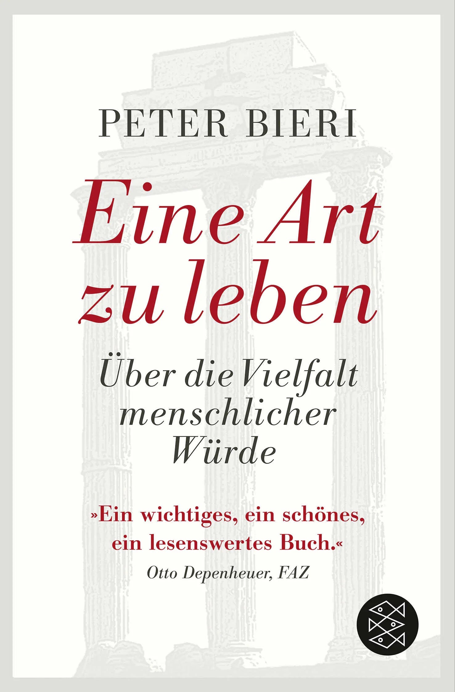 Buchcover von 'Eine Art zu leben' - Taschenbuch von Peter Bieri