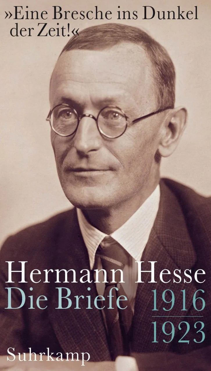 Buchcover von '»Eine Bresche ins Dunkel der Zeit!«' - Gebundene Ausgabe von Hermann Hesse