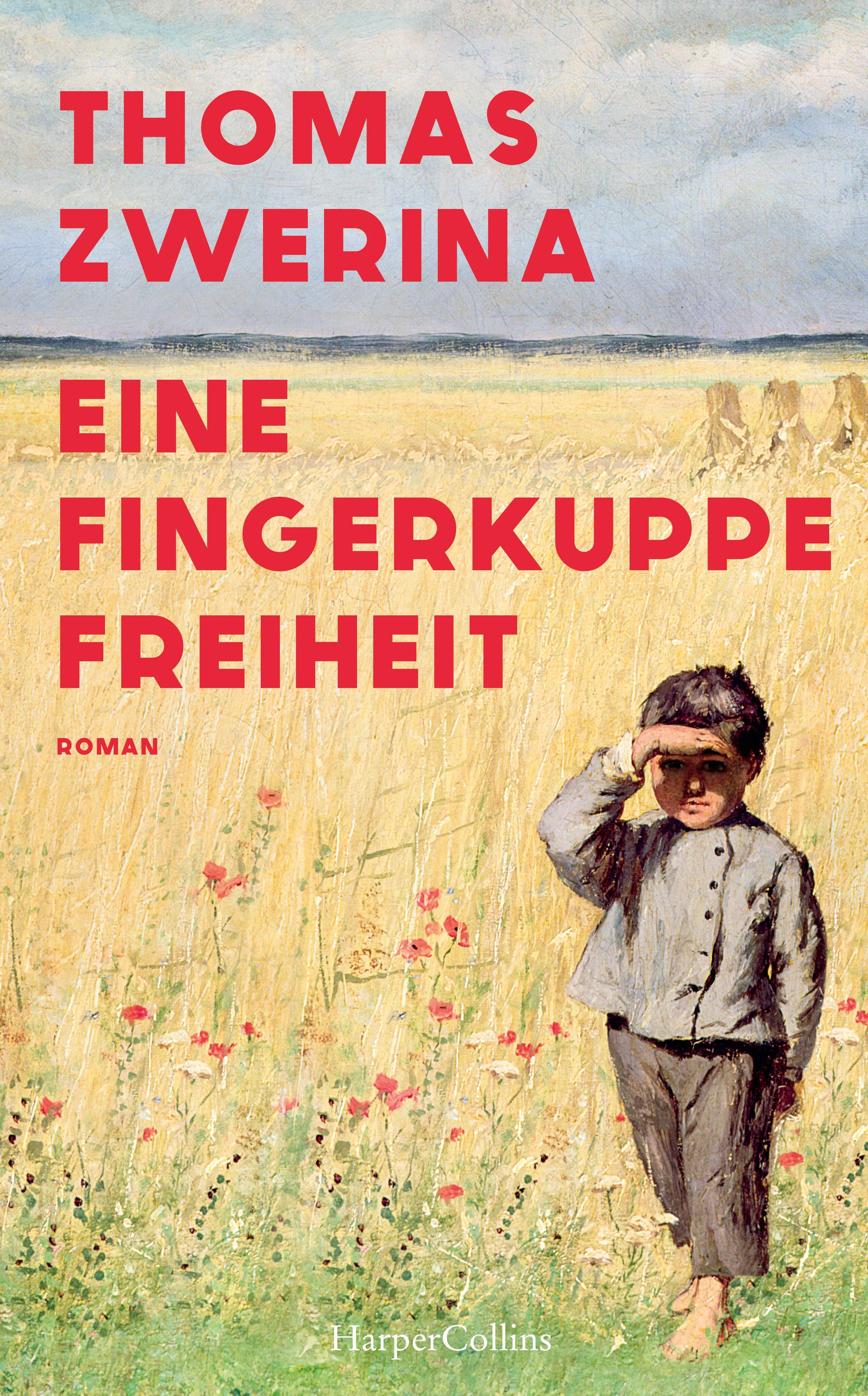 Buchcover von 'Eine Fingerkuppe Freiheit' - Gebundene Ausgabe von Thomas Zwerina