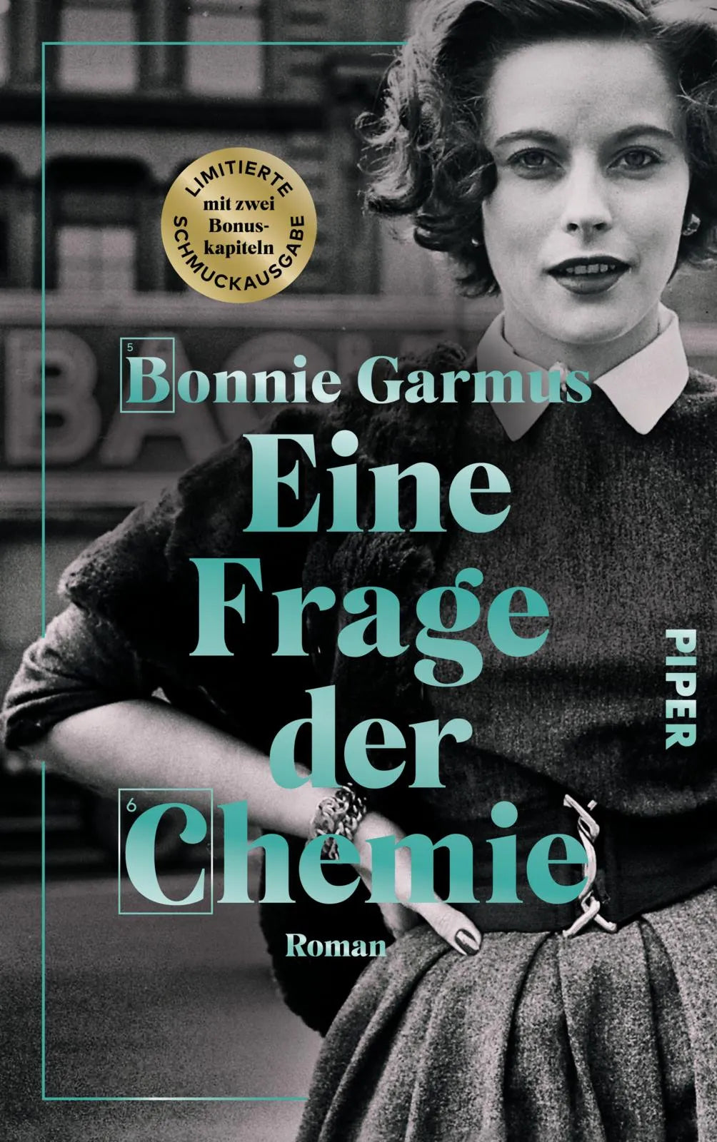 Buchcover von 'Eine Frage der Chemie' - Gebundene Ausgabe von Bonnie Garmus