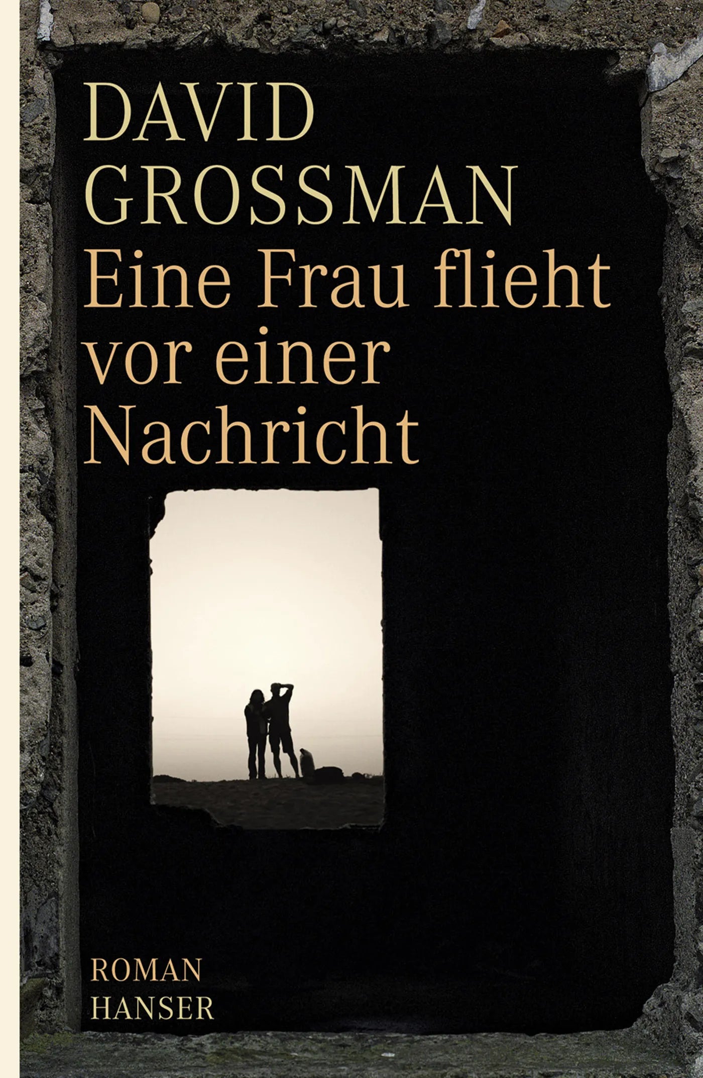 Buchcover von 'Eine Frau flieht vor einer Nachricht' - Gebundene Ausgabe von David Grossman