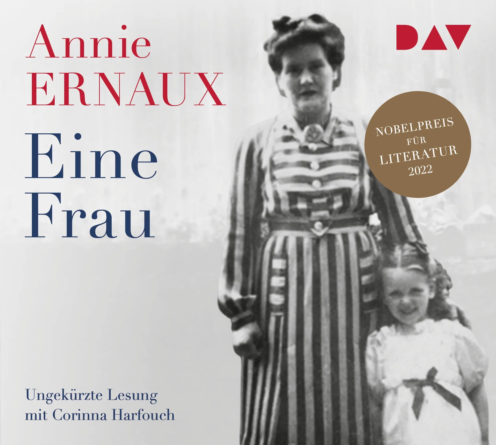 Buchcover von 'Eine Frau' - Hörbuch (CD) von Annie Ernaux