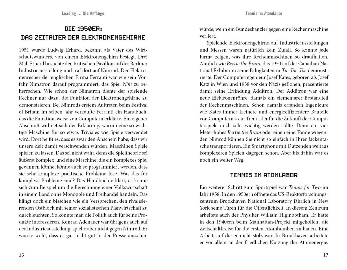 Detailansicht: Eine kleine Geschichte der Videogames (Taschenbuch)