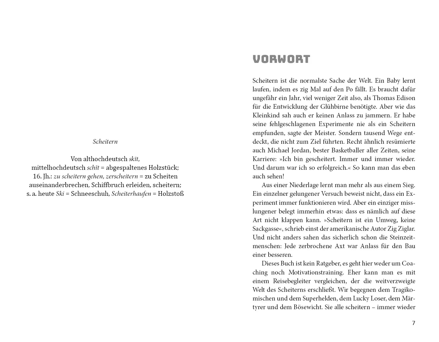 Innenansicht von 'Eine kleine Geschichte des Scheiterns' - Taschenbuch