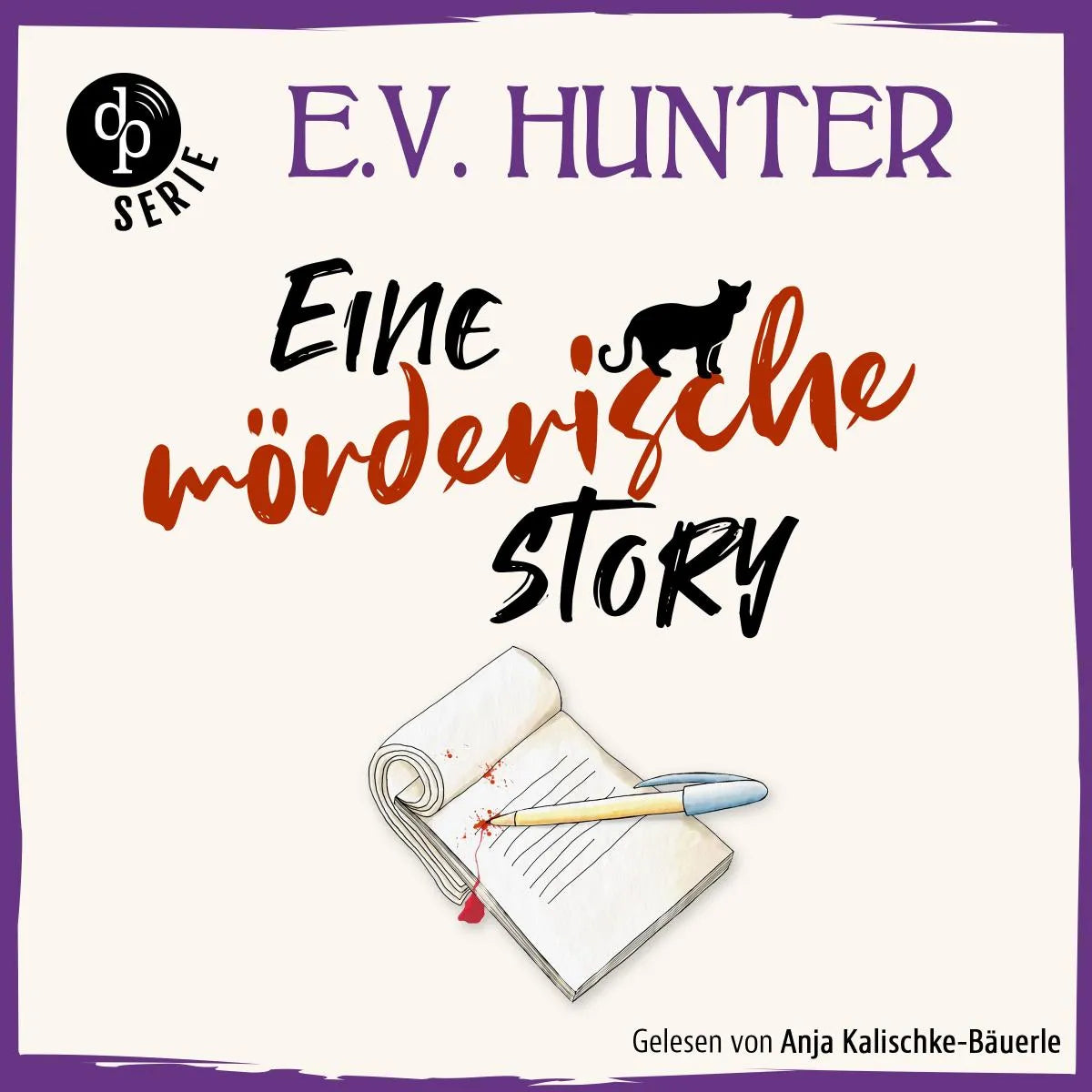 Cover: Eine mörderische Story | Ein britisches Cosy Crime Hörbuch (Hörbuch Download) von E.V. Hunter