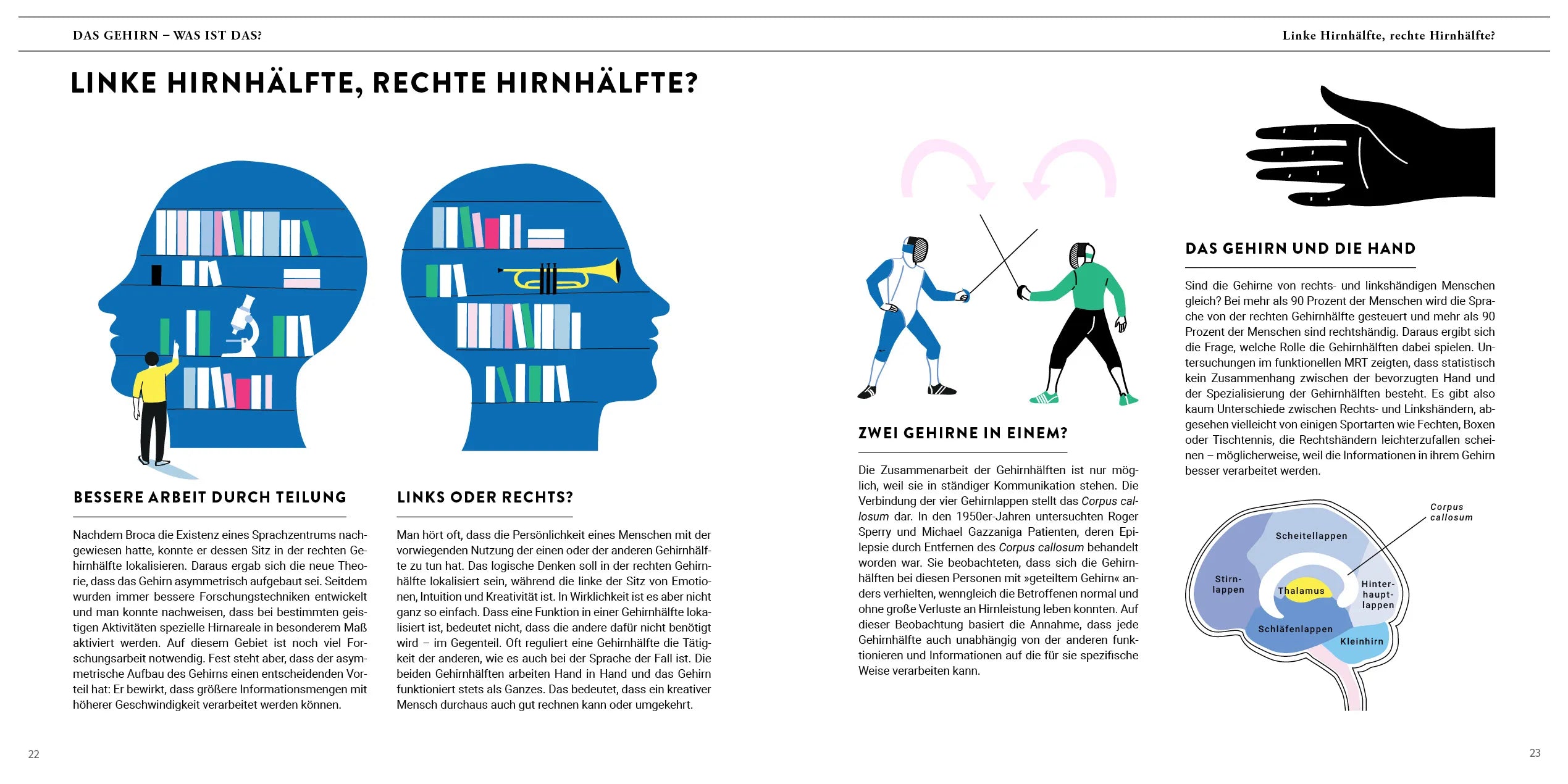 Innenansicht von 'Eine Reise durch unser Gehirn' - Gebundene Ausgabe