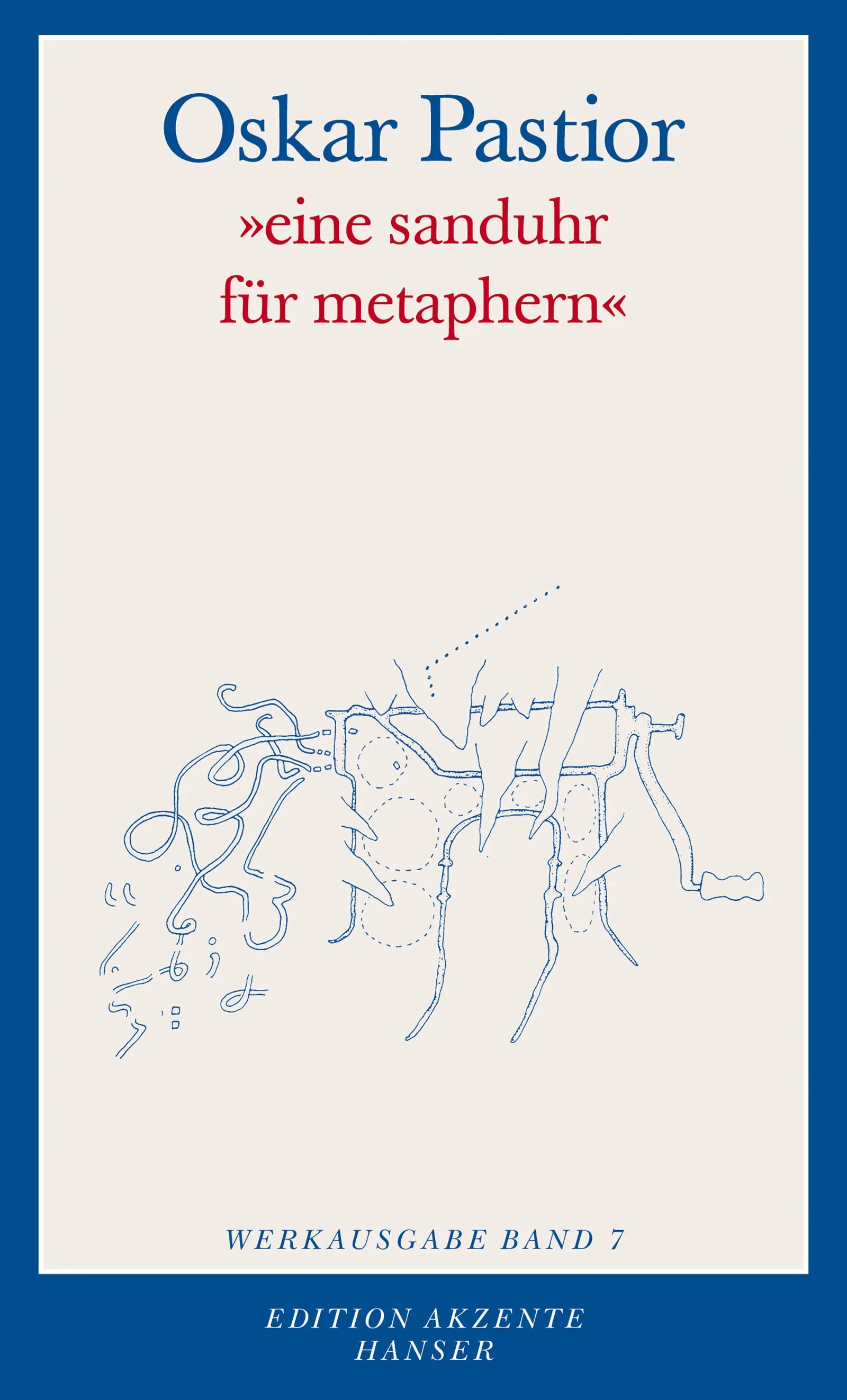 Buchcover von '"eine sanduhr für metaphern"' - Paperback von Oskar Pastior