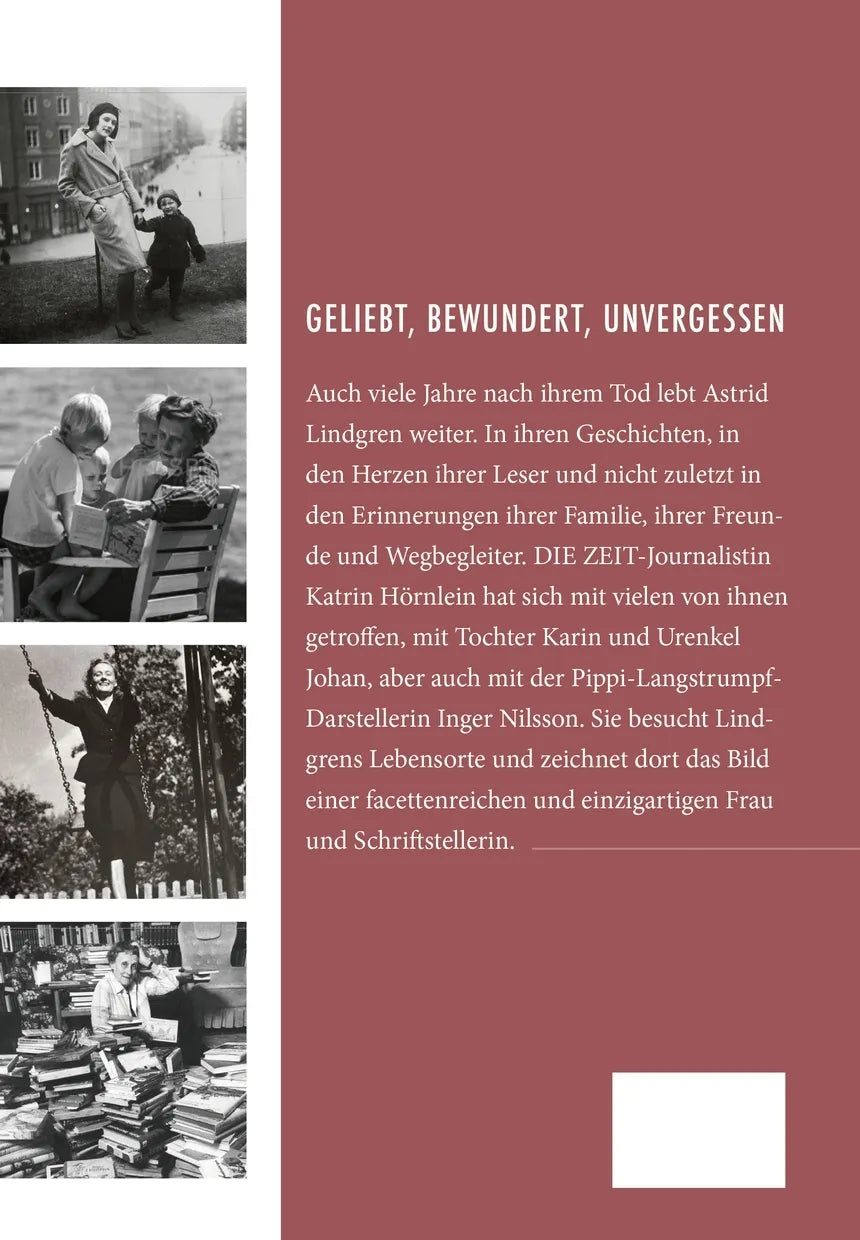 Buchrückseite von 'Eine wie sie fehlt in dieser Zeit' mit Klappentext - Gebundene Ausgabe