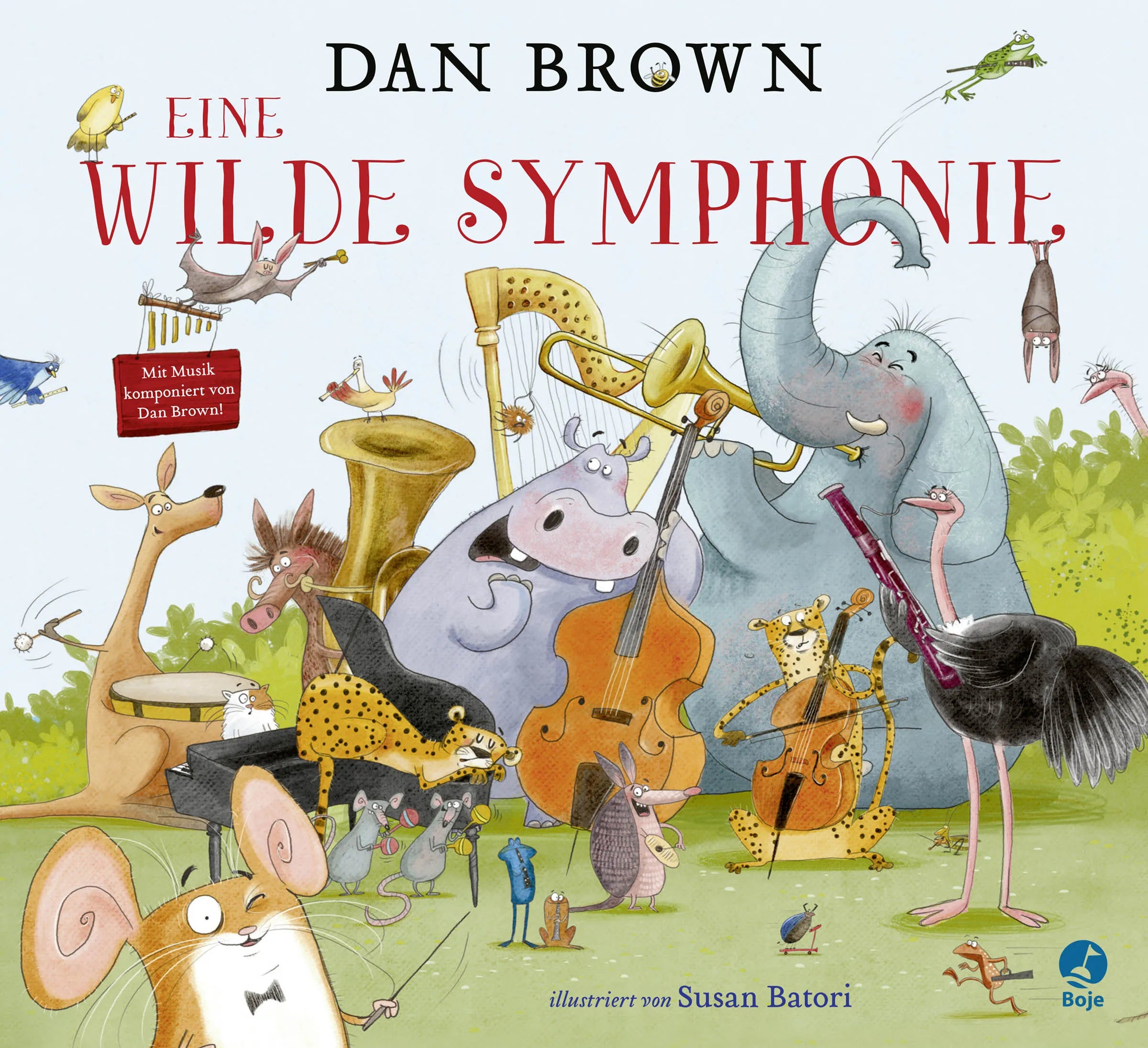 Buchcover von 'Eine wilde Symphonie' - Gebundene Ausgabe von Dan Brown
