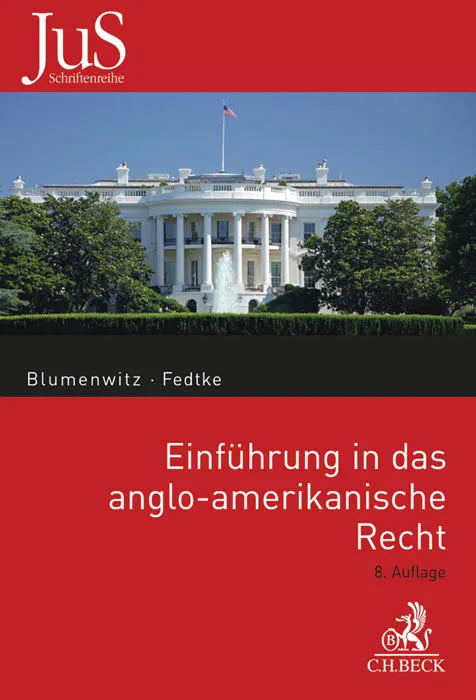 Buchcover von 'Einführung in das anglo-amerikanische Recht' - Taschenbuch von Dieter Blumenwitz