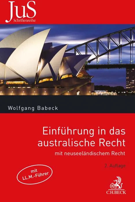 Buchcover von 'Einführung in das australische Recht' - Taschenbuch von Wolfgang Babeck