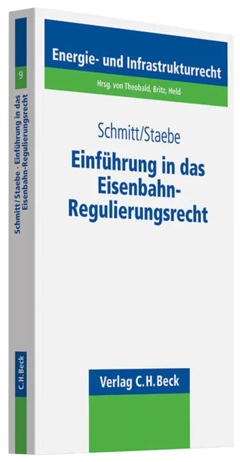 Buchcover von 'Einführung in das Eisenbahn-Regulierungsrecht' - Taschenbuch von Thomas Schmitt