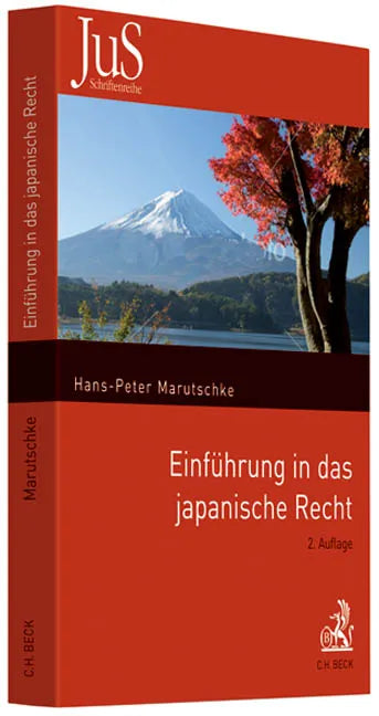 Buchcover von 'Einführung in das japanische Recht' - Taschenbuch von Hans-Peter Marutschke