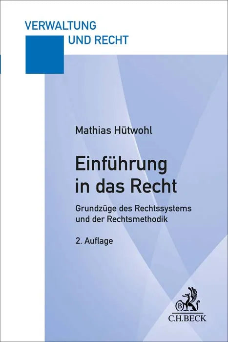 Buchcover von 'Einführung in das Recht' - Taschenbuch von Mathias Hütwohl