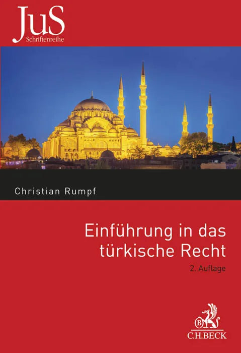 Buchcover von 'Einführung in das türkische Recht' - Taschenbuch von Christian Rumpf