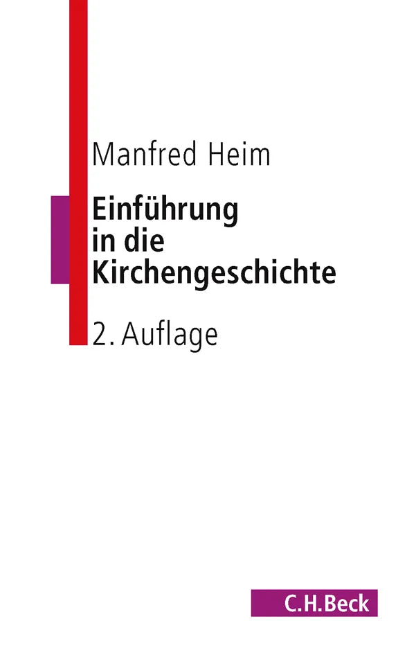 Buchcover von 'Einführung in die Kirchengeschichte' - Taschenbuch von Manfred Heim