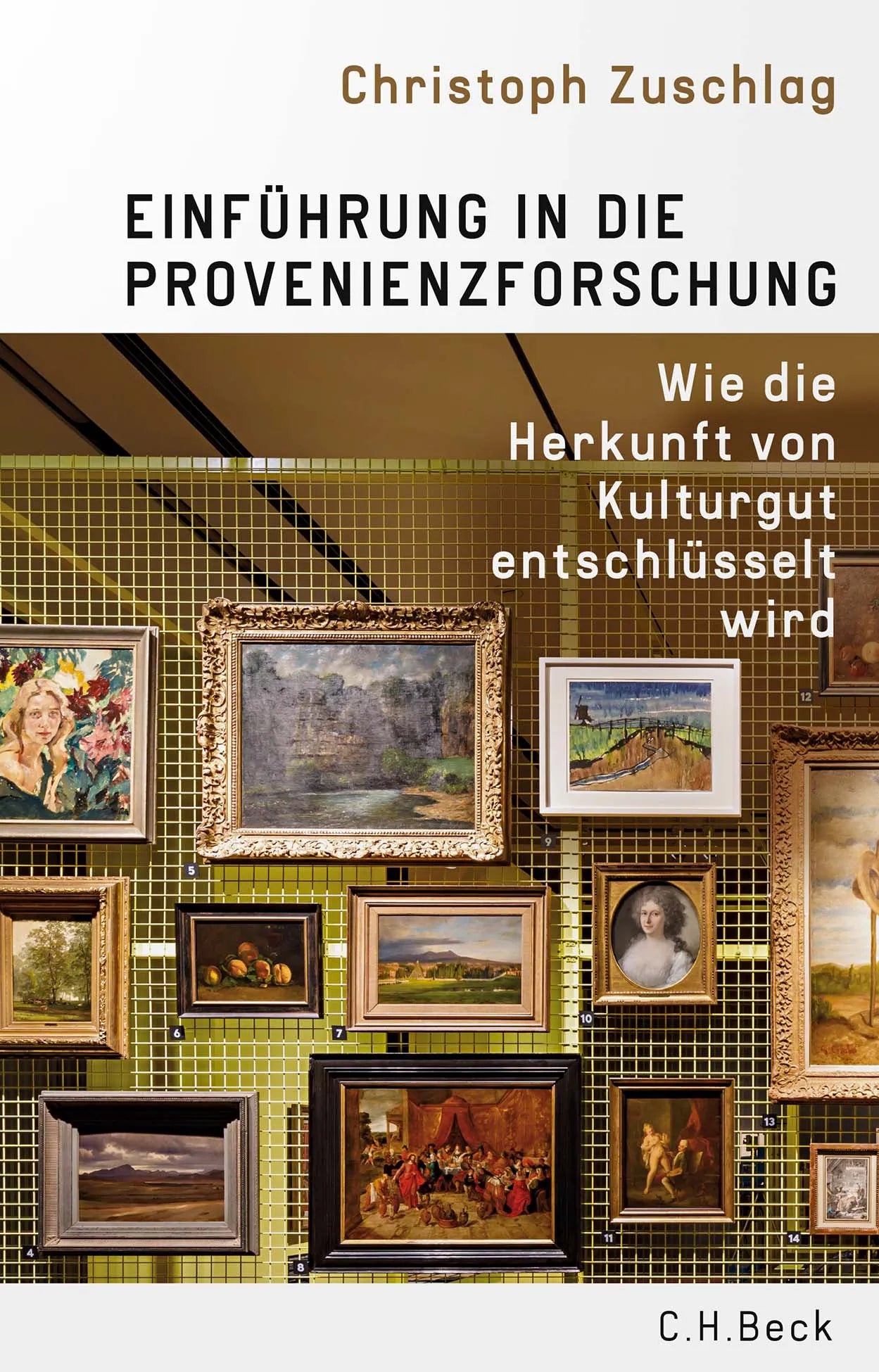 Buchcover von 'Einführung in die Provenienzforschung' - Taschenbuch von Christoph Zuschlag