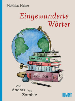 Buchcover von 'Eingewanderte Wörter' - Gebundene Ausgabe von Matthias Heine