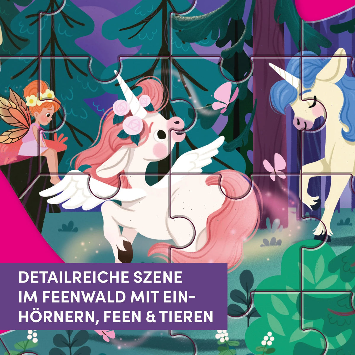 Einhorn XXL-Formpuzzle – Ansicht
