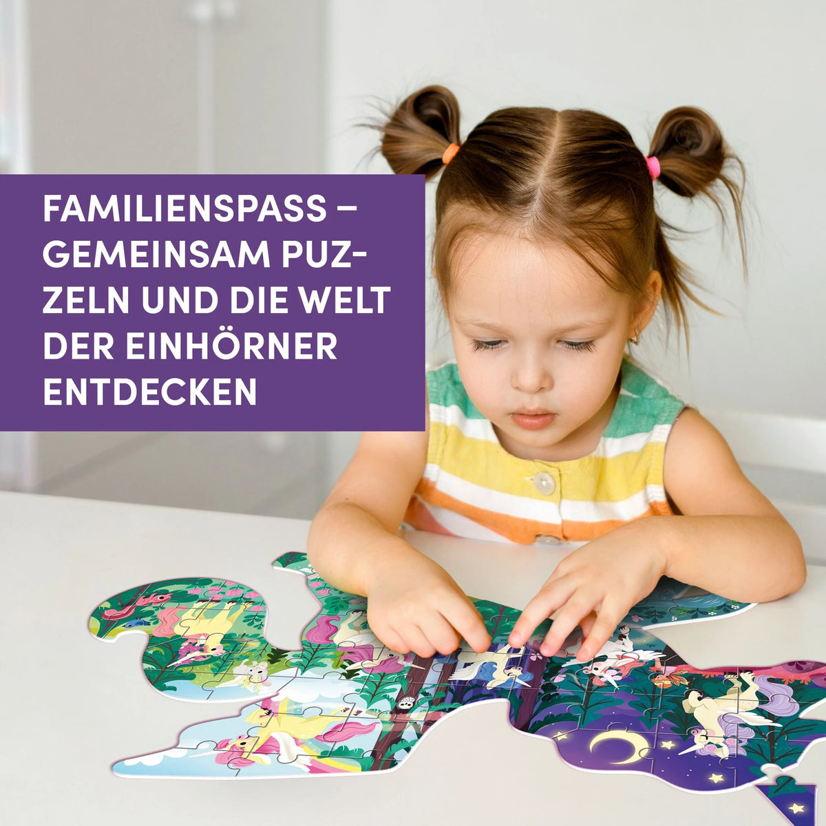 Einhorn XXL-Formpuzzle – Ansicht