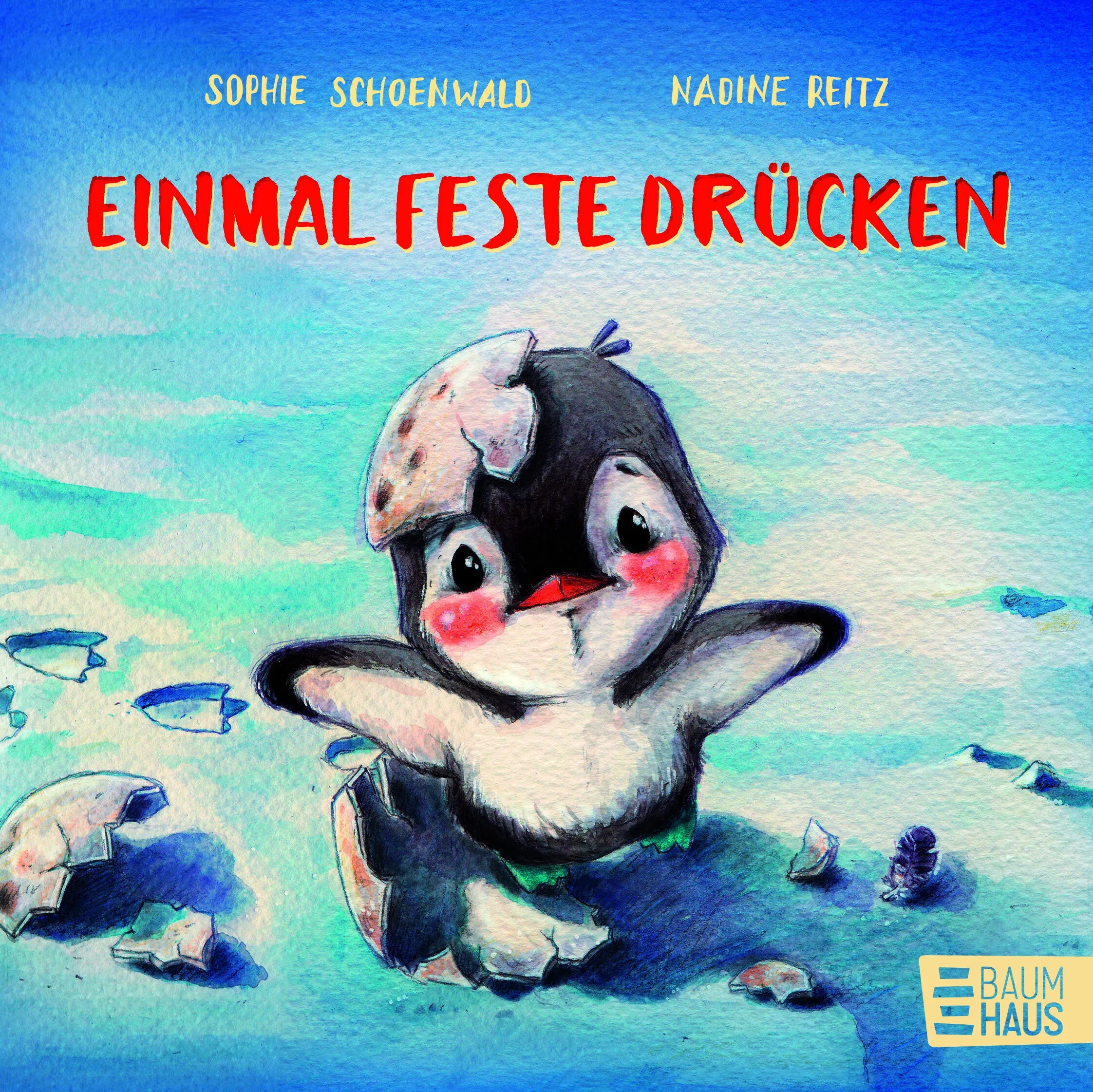 Buchcover von 'Einmal feste drücken' - Gebundene Ausgabe von Sophie Schoenwald