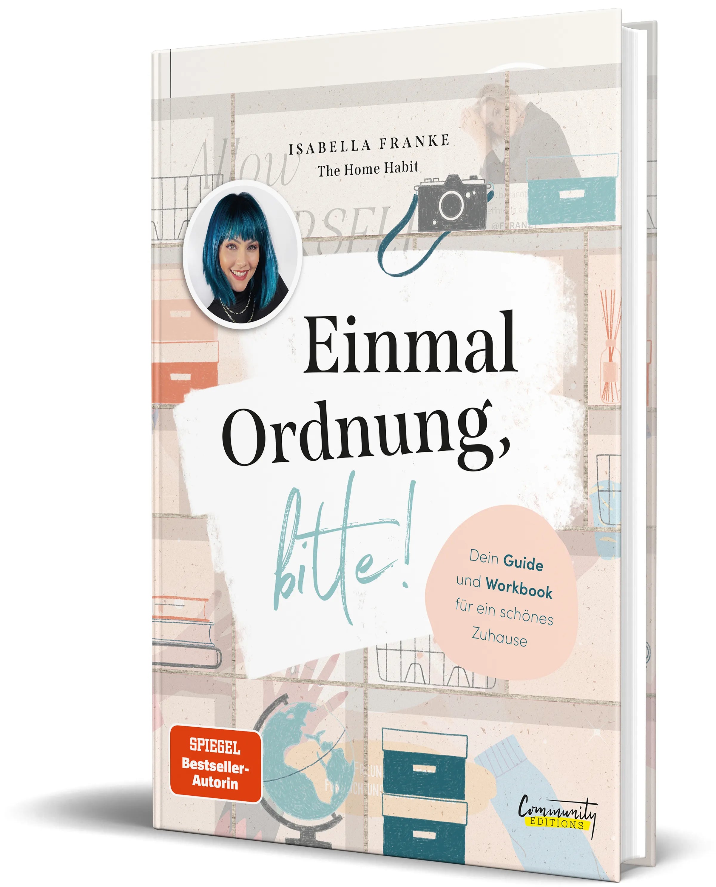 Buchcover von 'Einmal Ordnung, bitte!' - Gebundene Ausgabe von Isabella Franke