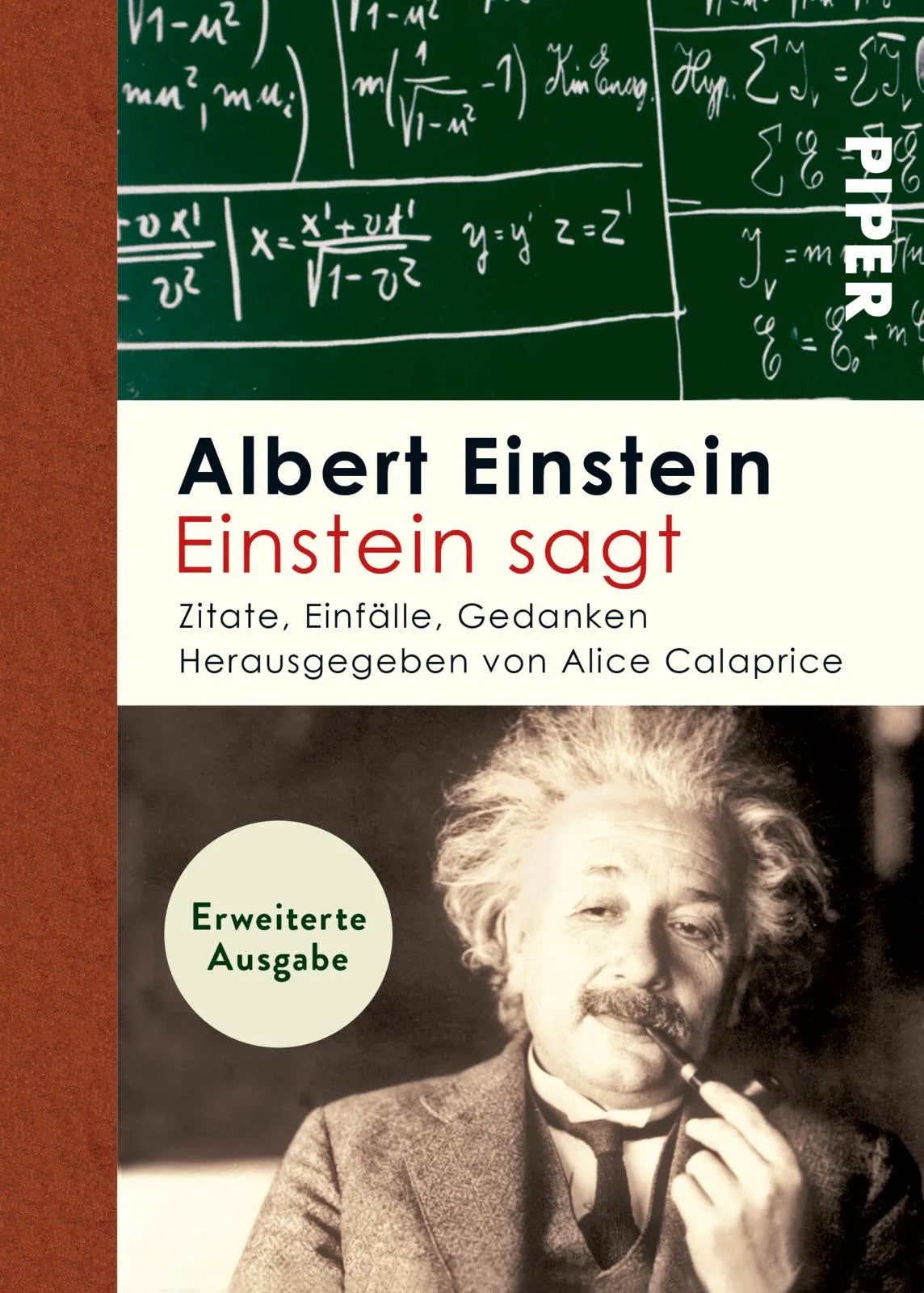 Buchcover von 'Einstein sagt' - Taschenbuch von Albert Einstein