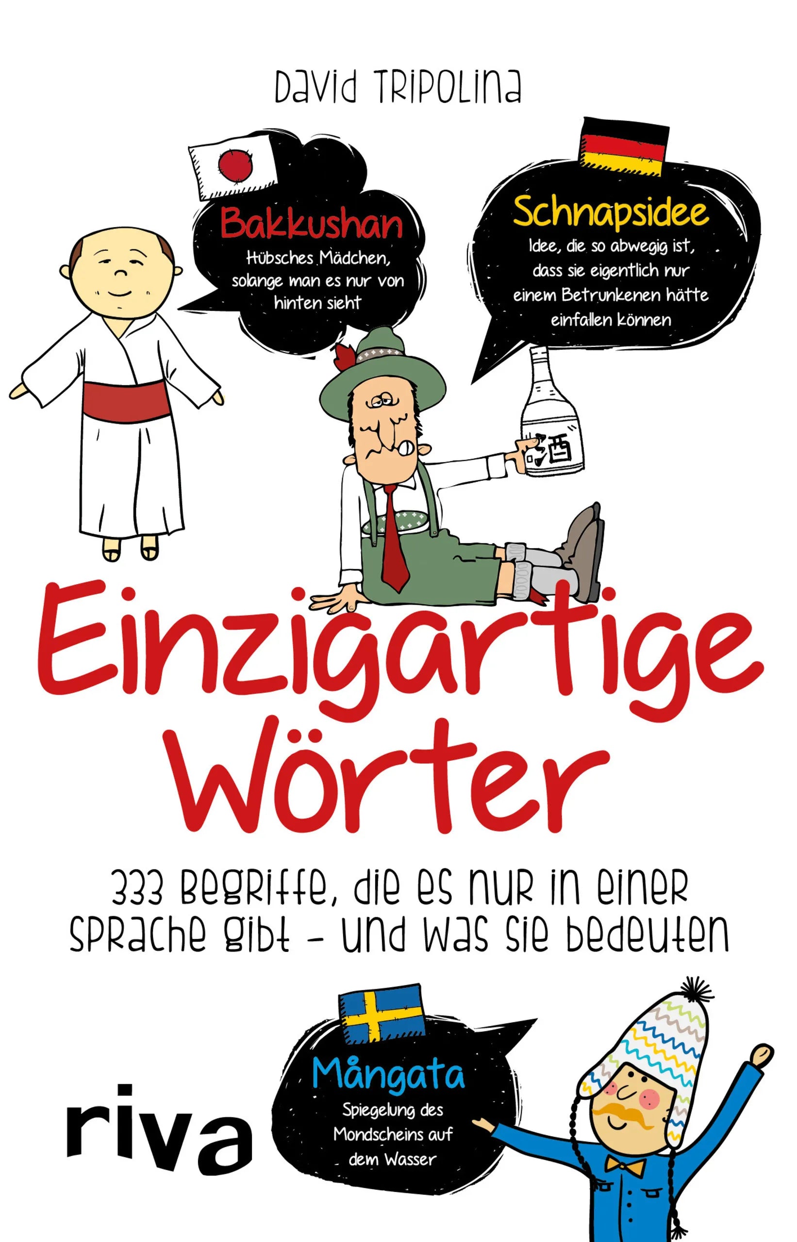 Buchcover von 'Einzigartige Wörter' - Taschenbuch von David Tripolina