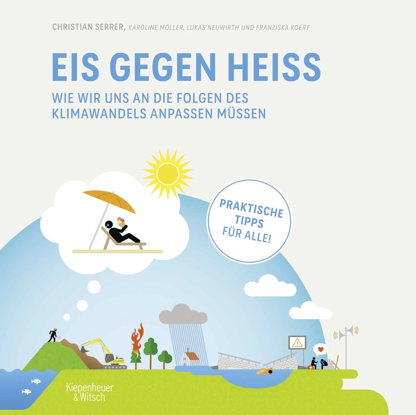 Buchcover von 'Eis gegen heiß' - Gebundene Ausgabe von Christian Serrer