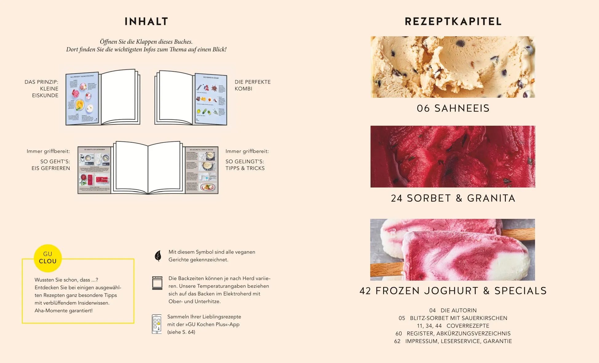 Produktansicht: Eis, Sorbets & Frozen Joghurts (Taschenbuch)