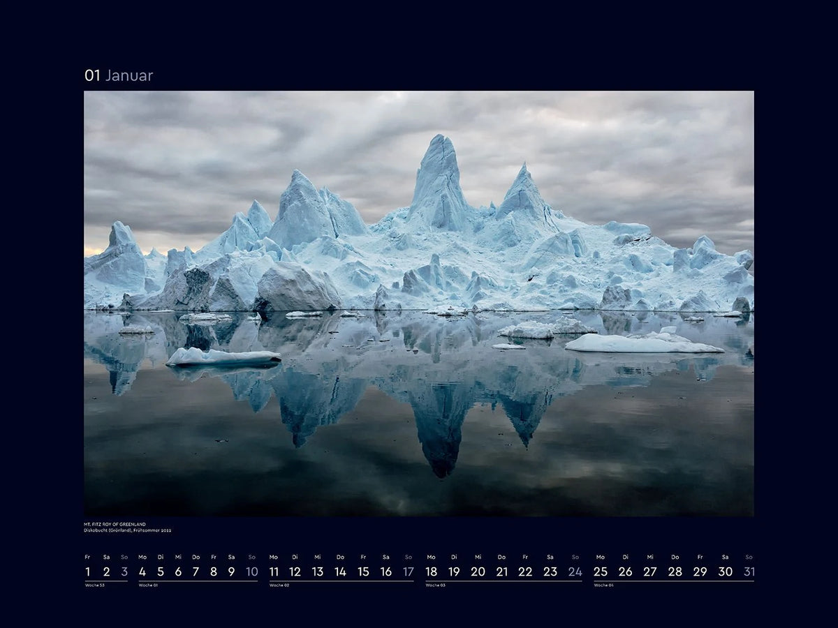 Eiswelten - KUNTH Wandkalender 2027 – Ansicht