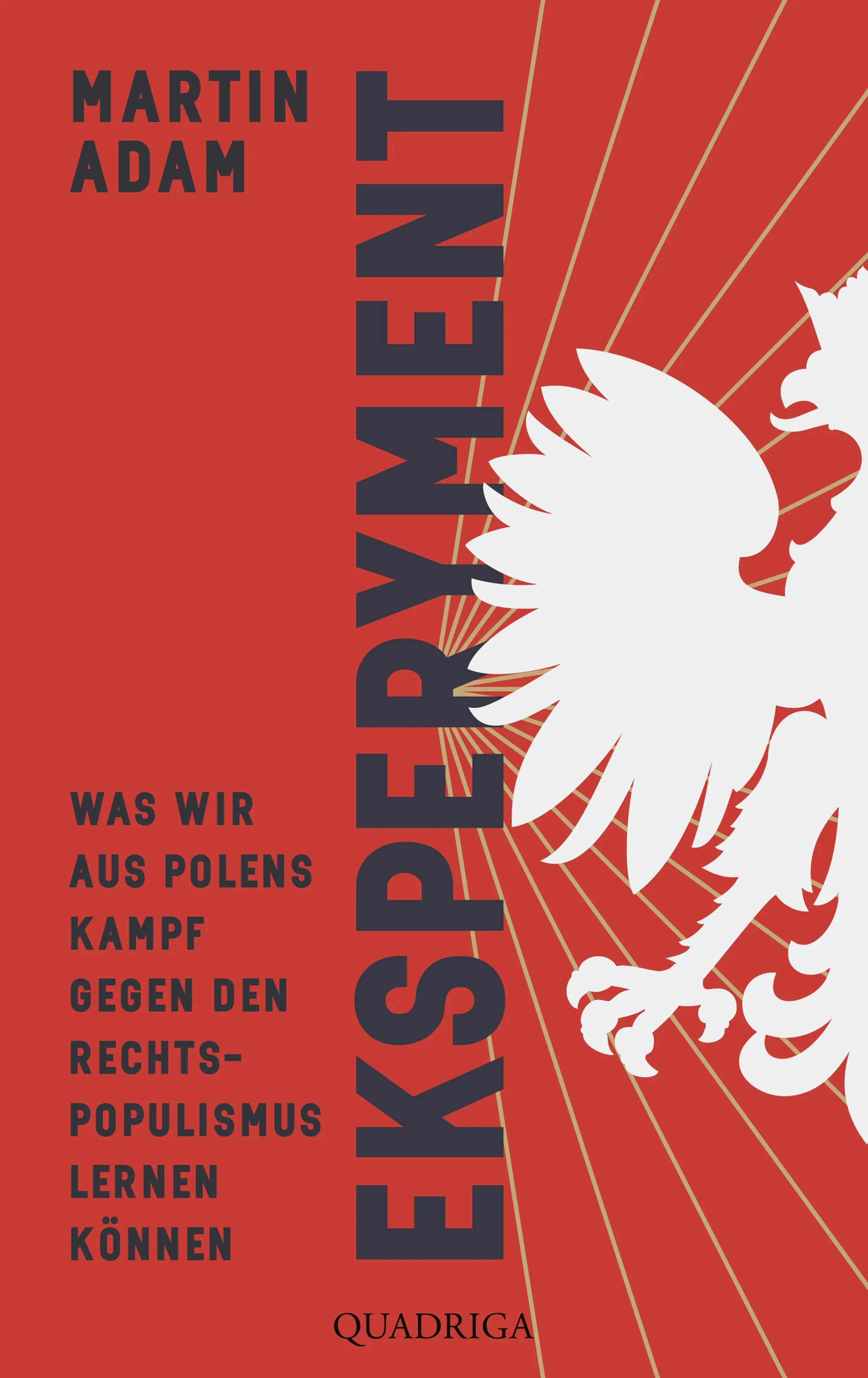 Buchcover von 'Eksperyment' - Paperback von Martin Adam