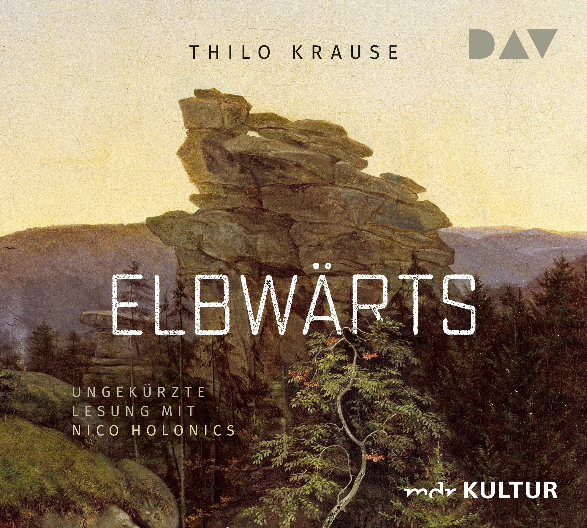 Buchcover von 'Elbwärts' - Hörbuch (CD) von Thilo Krause