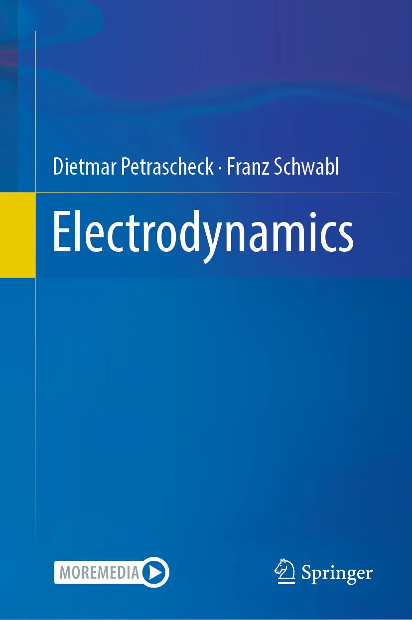 Cover: Electrodynamics (E-Book) von Dietmar Petrascheck