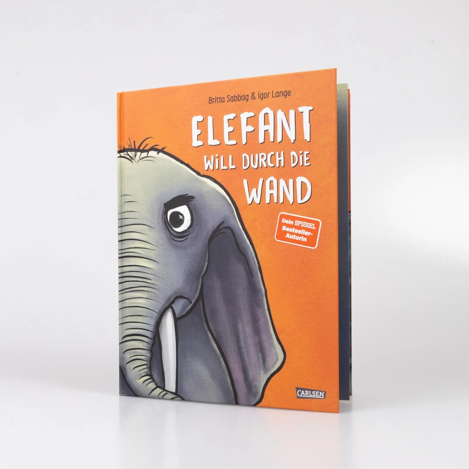 Britta Sabbag - Elefant will durch die Wand