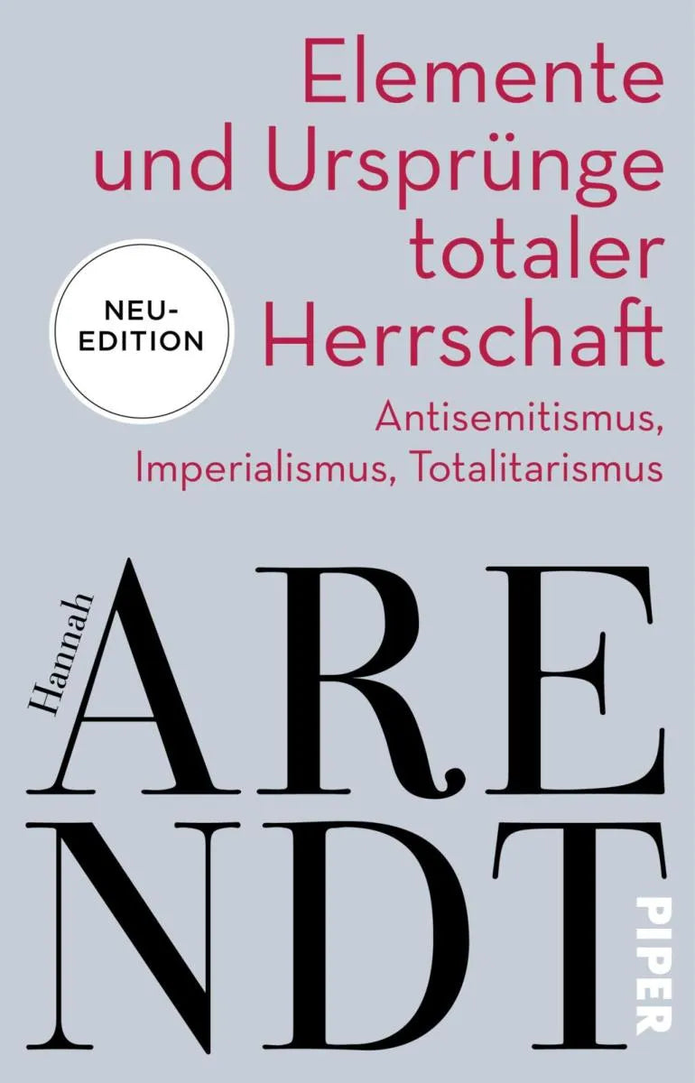Cover: Elemente und Ursprünge totaler Herrschaft (E-Book) von Hannah Arendt
