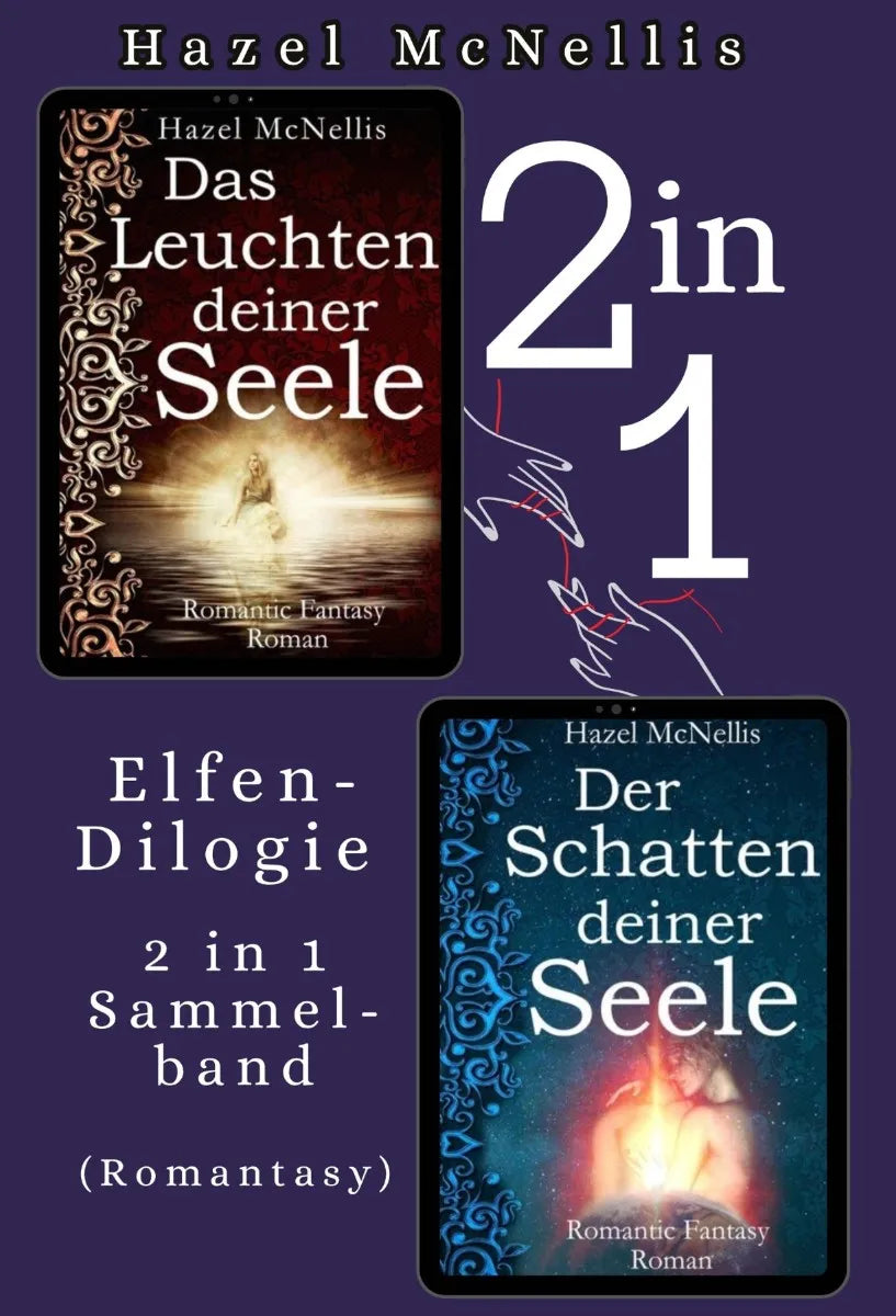 Cover: Elfen-Dilogie - 2 in 1 Sammelband (E-Book) von Hazel McNellis