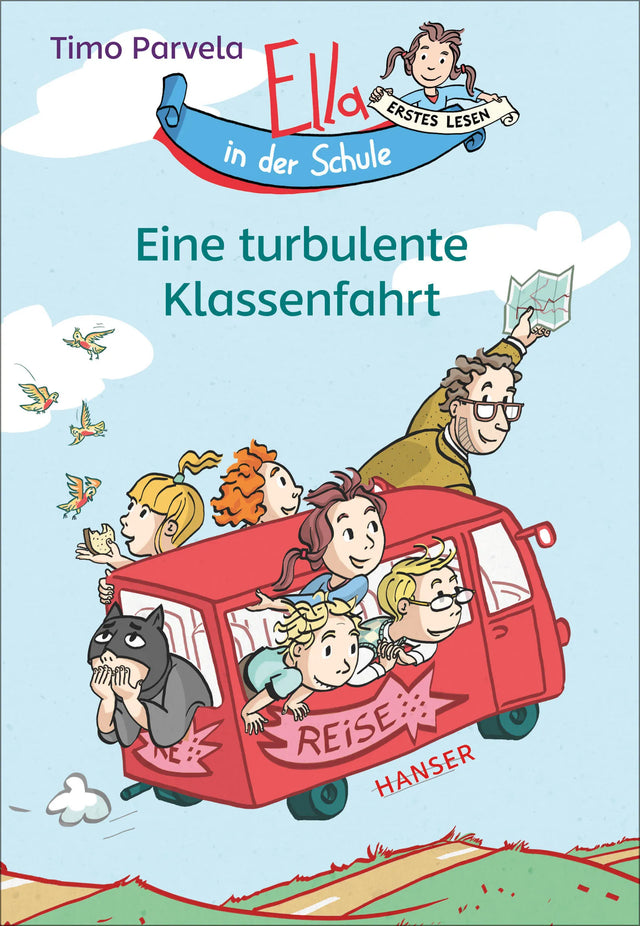 Buchcover von 'Ella in der Schule - Eine turbulente Klassenfahrt' - Gebundene Ausgabe von Timo Parvela