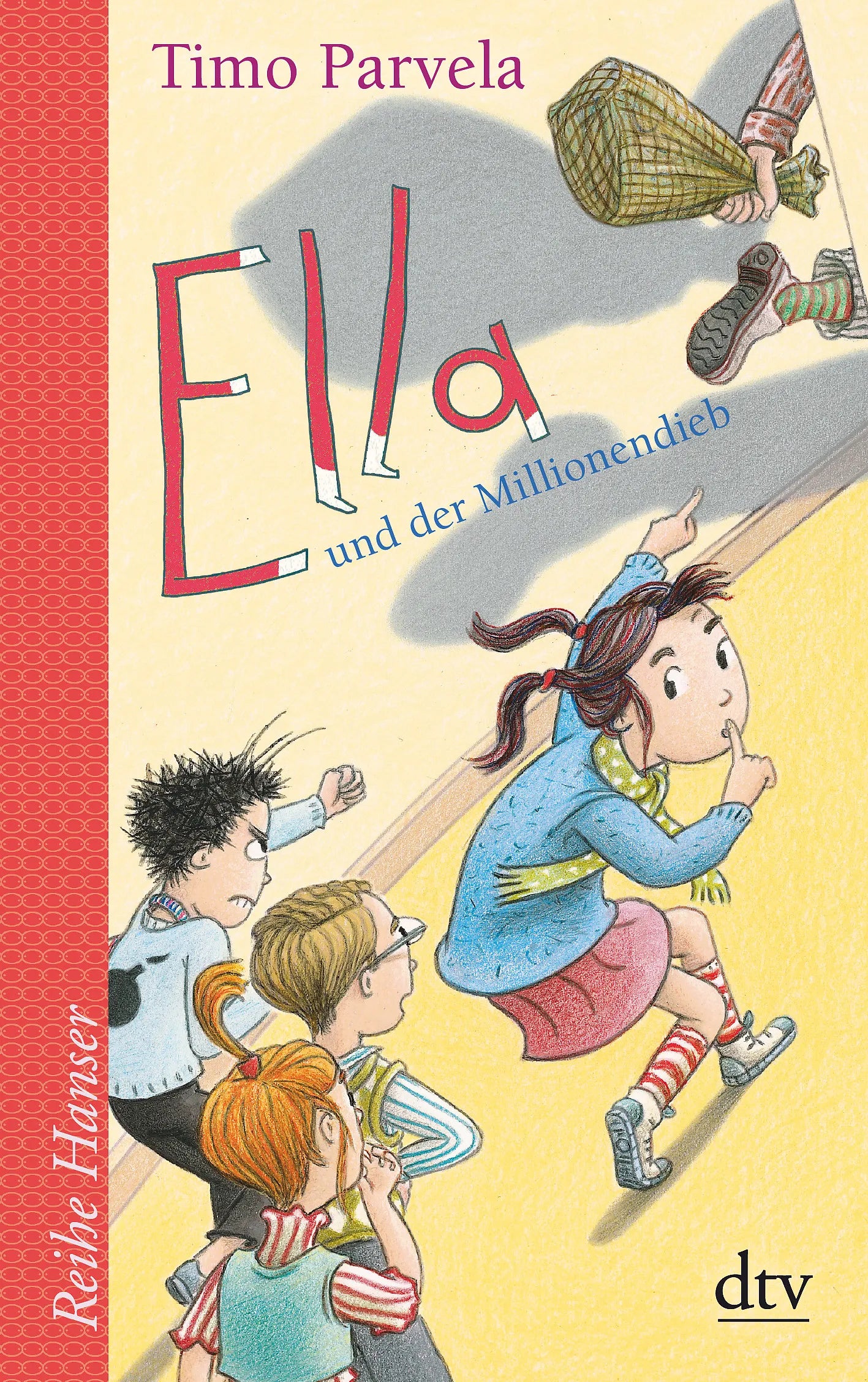 Buchcover von 'Ella und der Millionendieb' - Taschenbuch von Timo Parvela