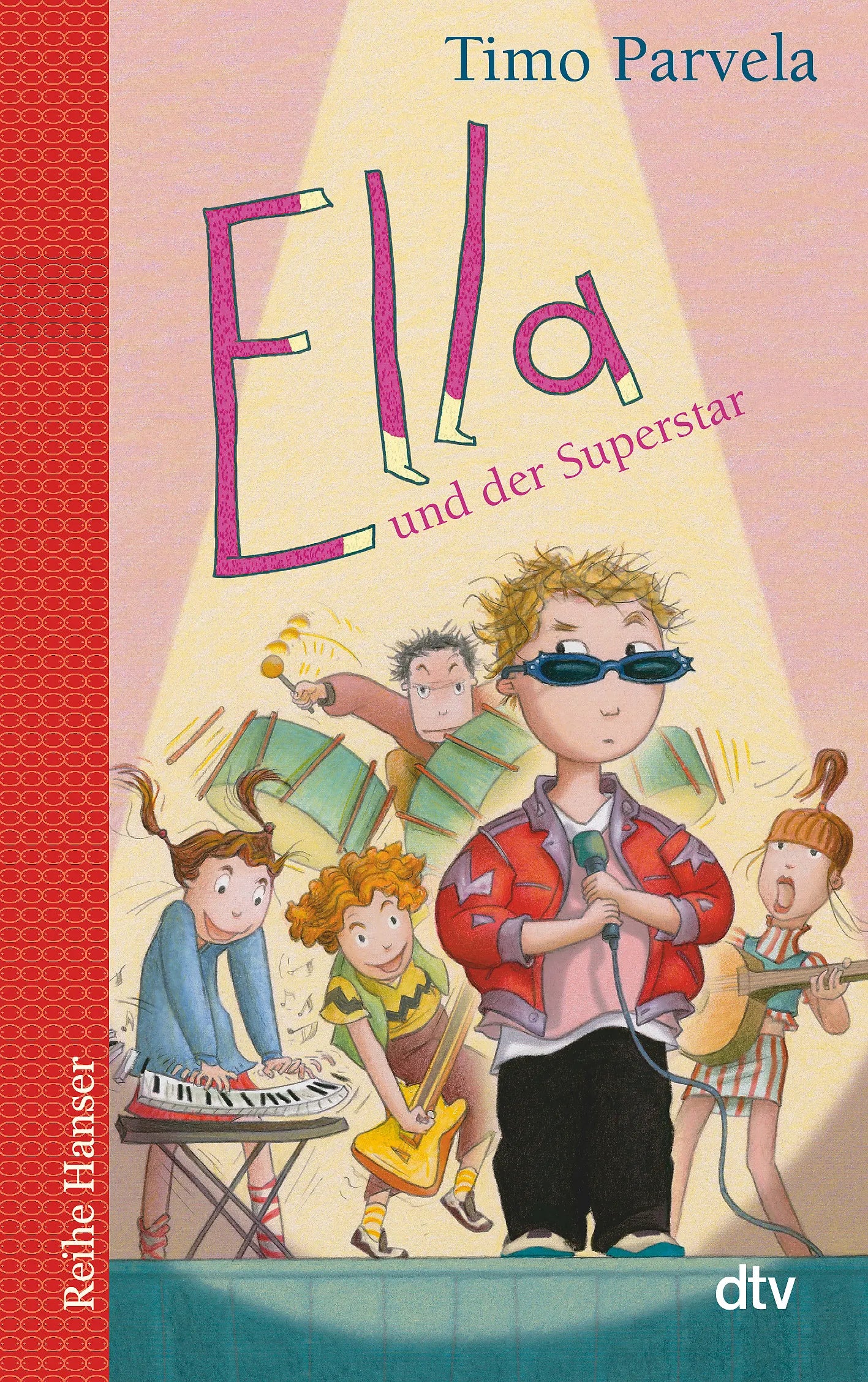 Buchcover von 'Ella und der Superstar' - Taschenbuch von Timo Parvela