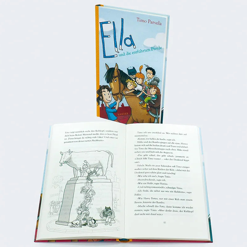 Produktansicht: Ella und die entführten Pferde (Gebundene Ausgabe)