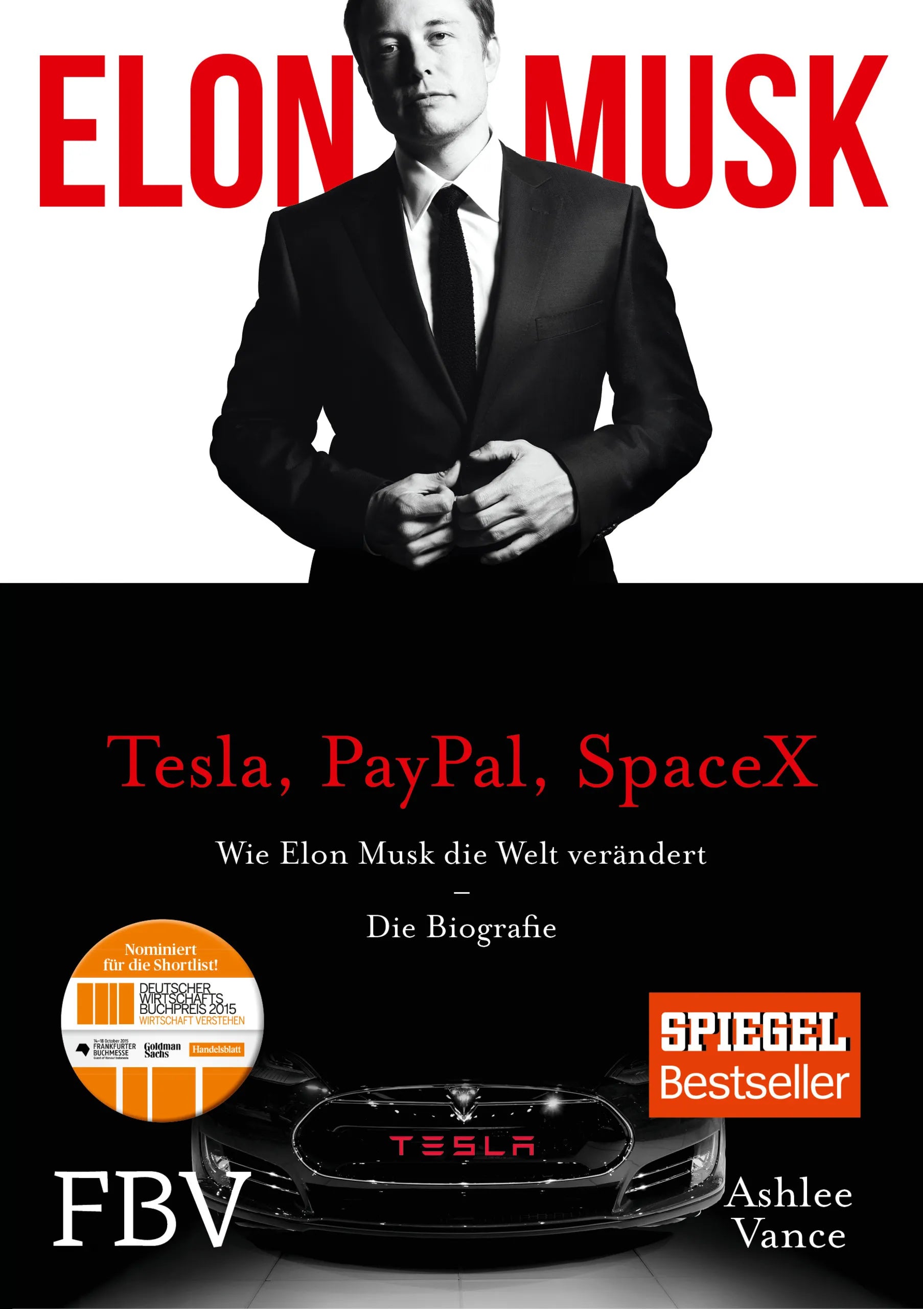 Buchcover von 'Elon Musk' - Gebundene Ausgabe von Elon Musk